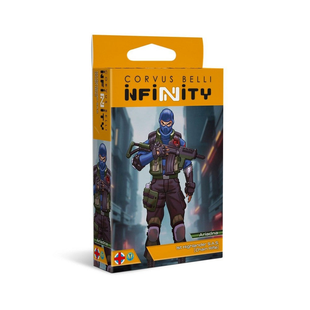 Infinity: Ariadna: 1st Highlander S.A.S. (Chain Rifle)