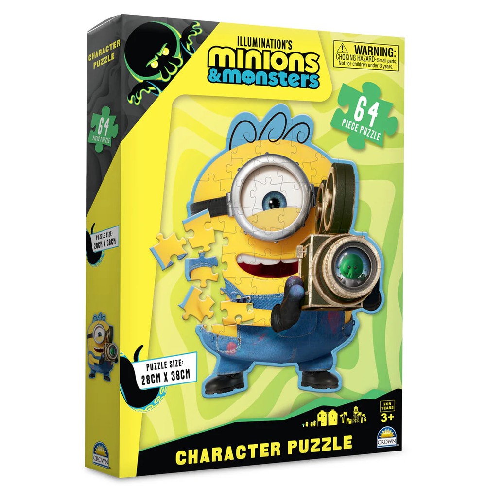 Puzzle - Minions 3 Character Puzzle - 64pc