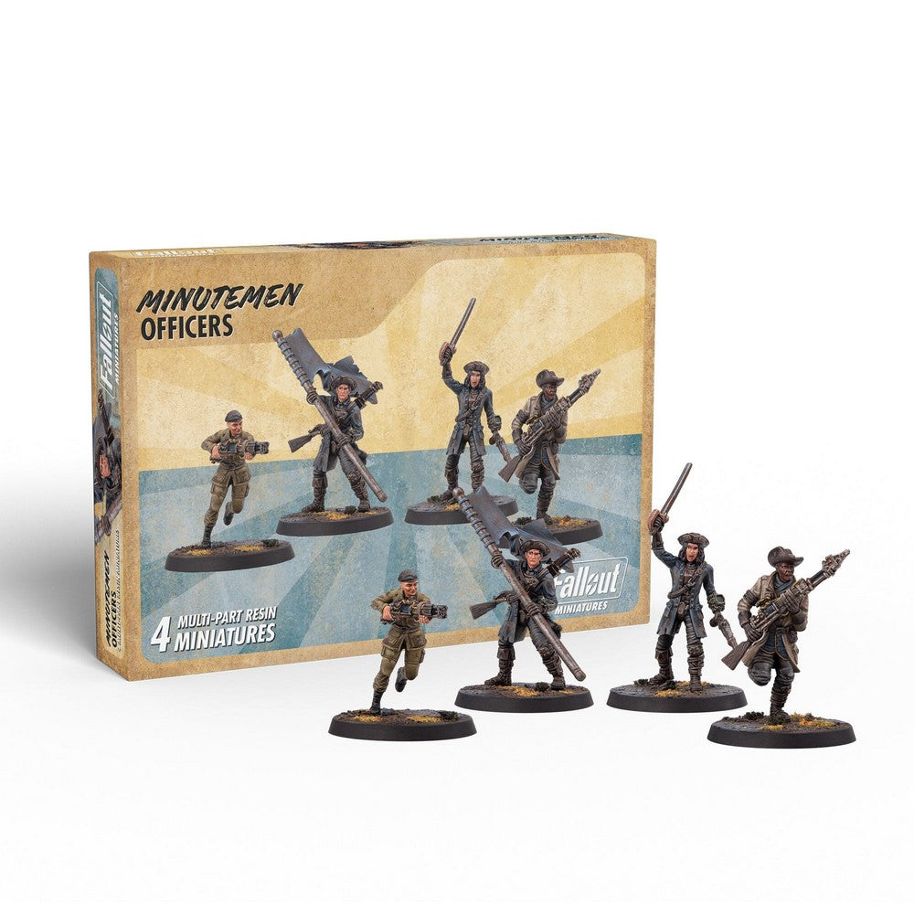 Fallout: Miniatures - Minutemen Officers