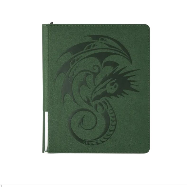 Dragon Shield: Regular Zipster Binder Forest Green