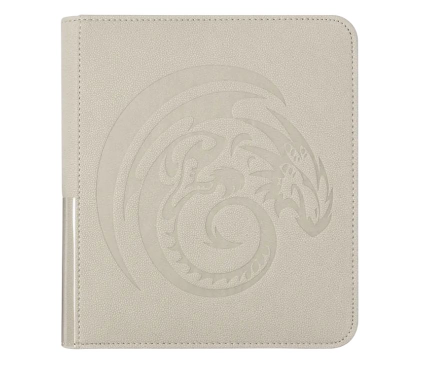 Dragon Shield: Small Zipster Binder Ashen White