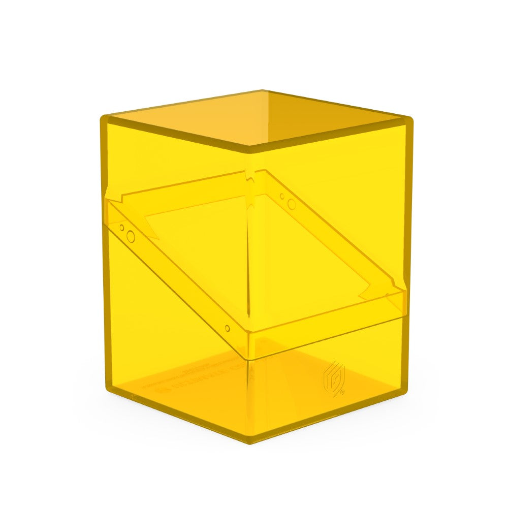 Ultimate Guard: Deck Box Boulder 100+ Clear: Amber