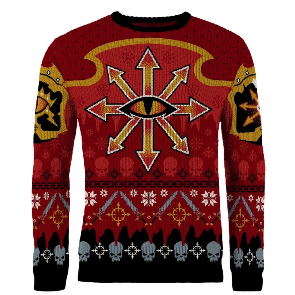 Warhammer 40000: Chaos Christmas Jumper (Size XXXL)