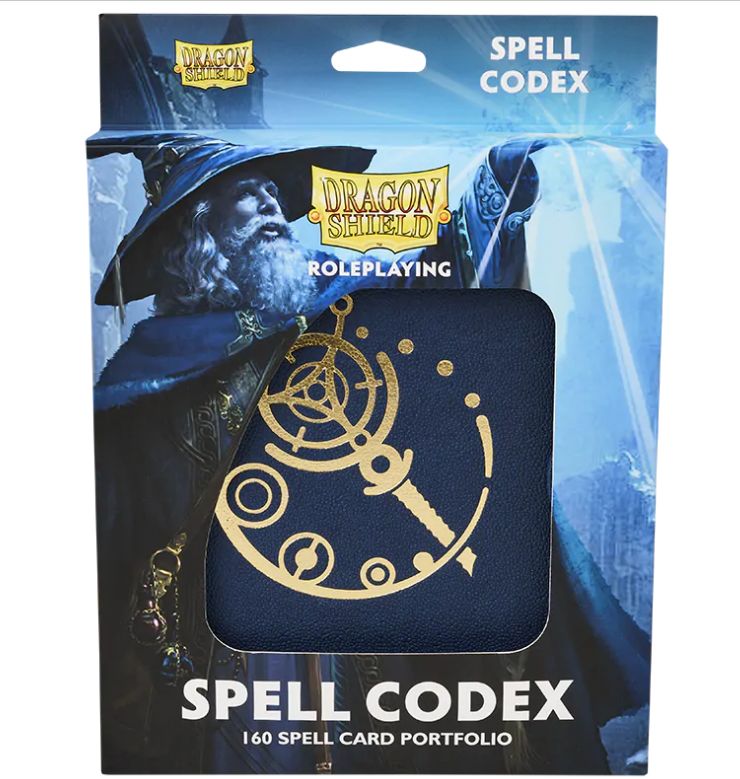 Dragon Shield RPG: Spell Codex Midnight Blue