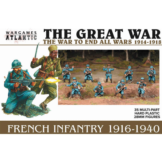 Wargames Atlantic - French Infantry (1916-1940)