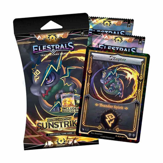 Elestrals - Stellar Zaptor Double Blister Pack - Sunstrike - Divine Champions