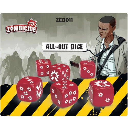 Zombicide 2nd Edition: All Out Dice Pack