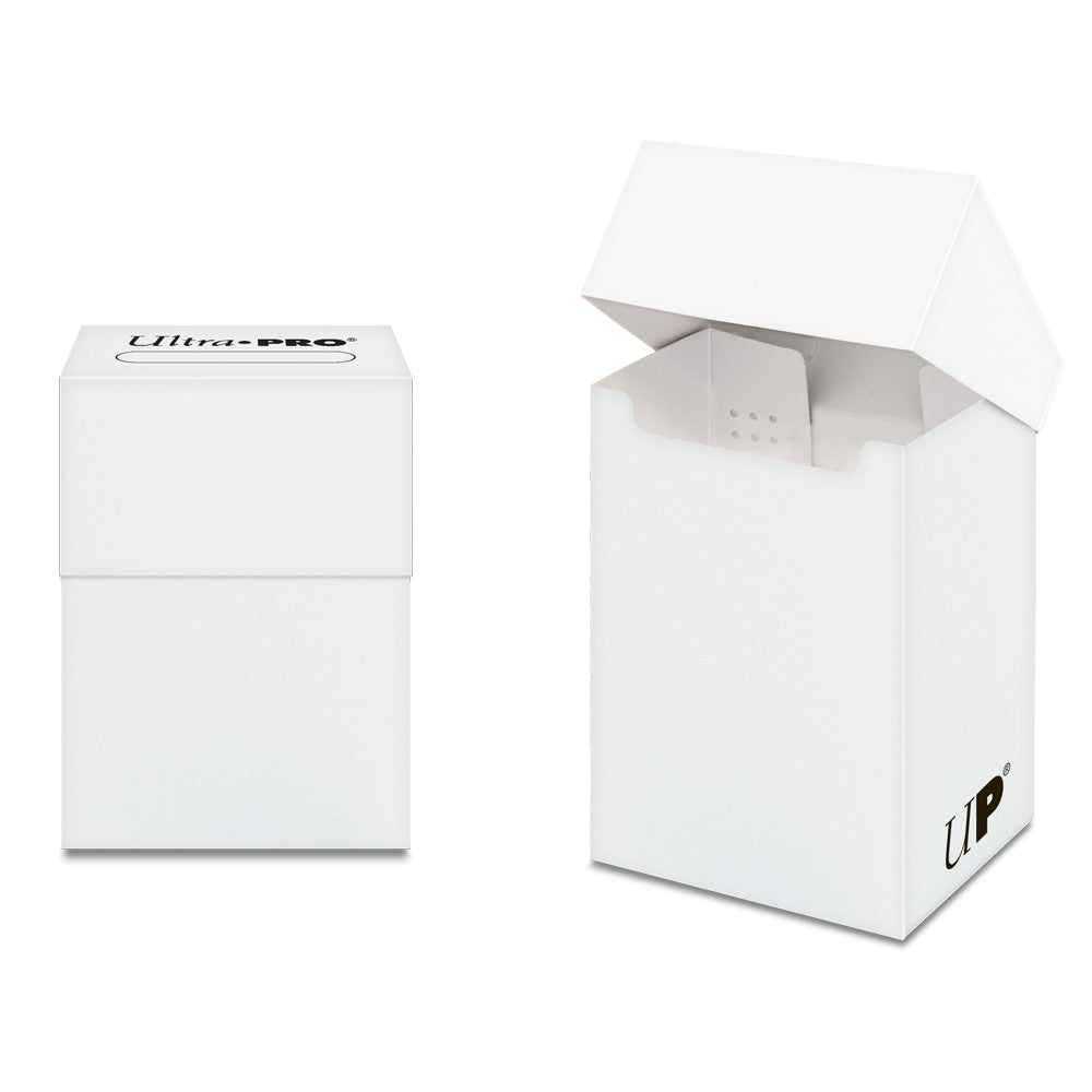 Ultra Pro: UP82591 PRO 80+ Deck Box: White