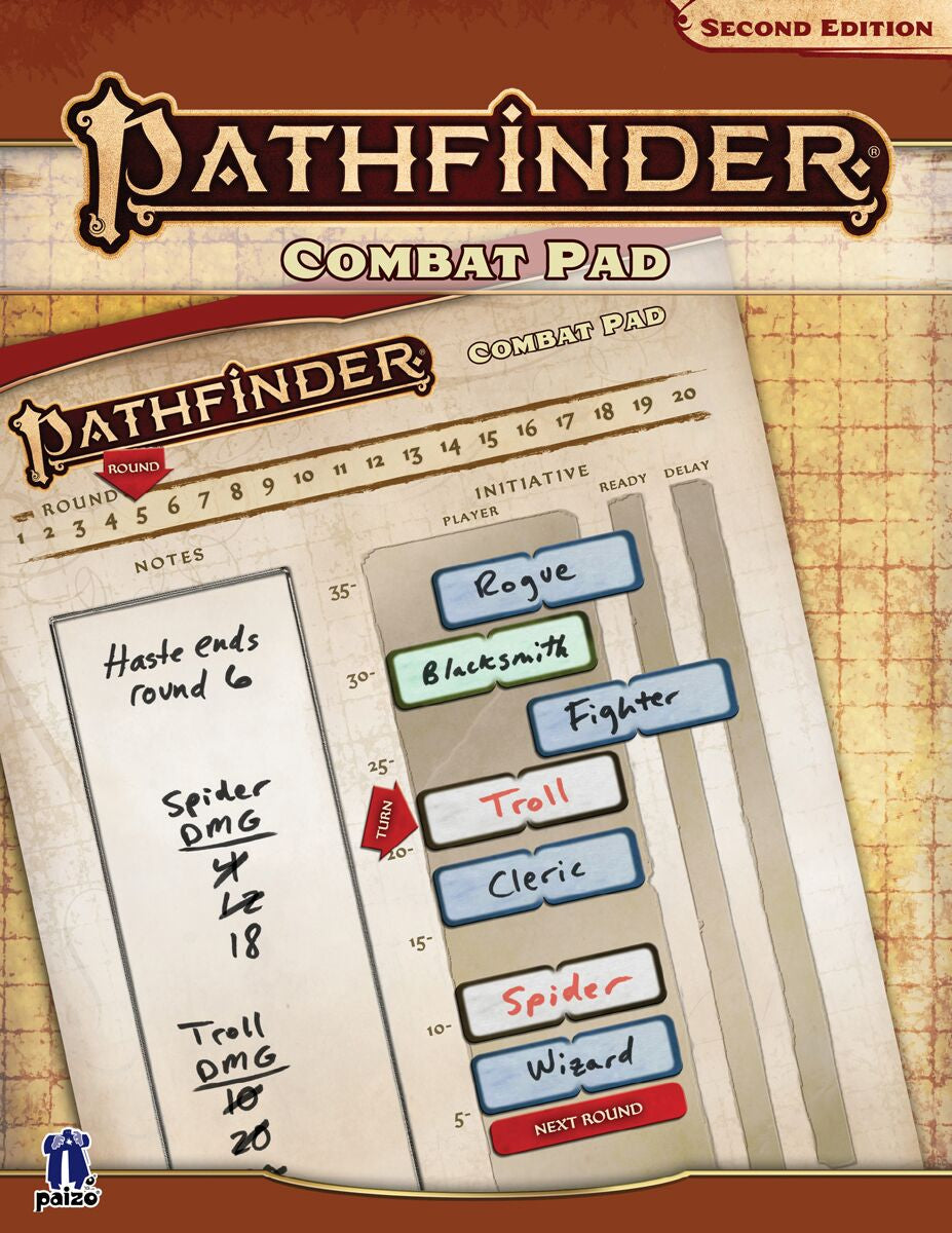 Pathfinder 2nd Edition Accessories: Pathfinder Combat Pad