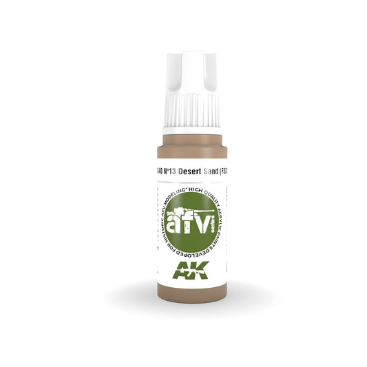 AK Interactive - 3 Gen Acrylics - Nº13 Desert Sand (Fs30279) 17ml