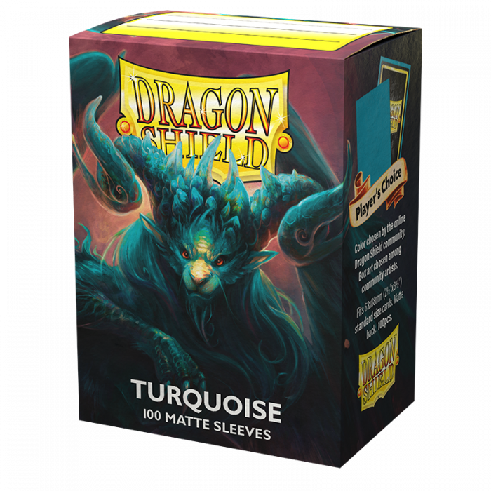 Dragon Shield: Sleeves Matte Turquoise