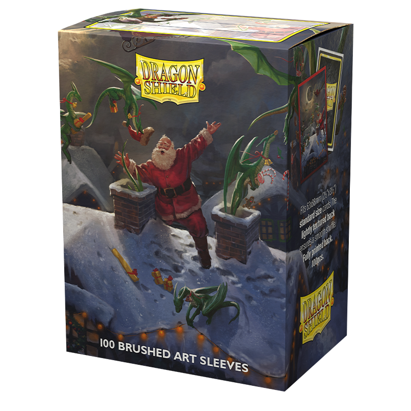 Dragon Shield: Sleeves Brushed Art Christmas 2023