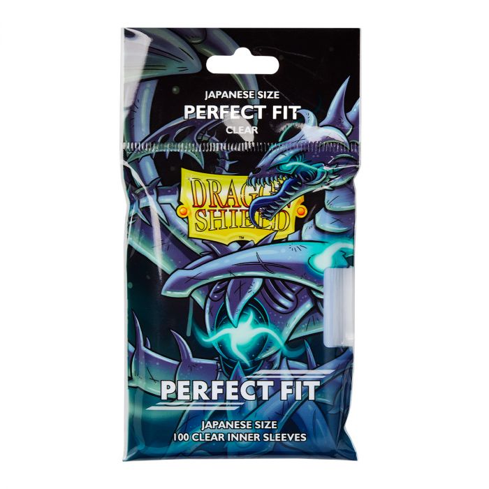 Dragon Shield: Perfect Fit Japanese Size Inner Sleeves Clear