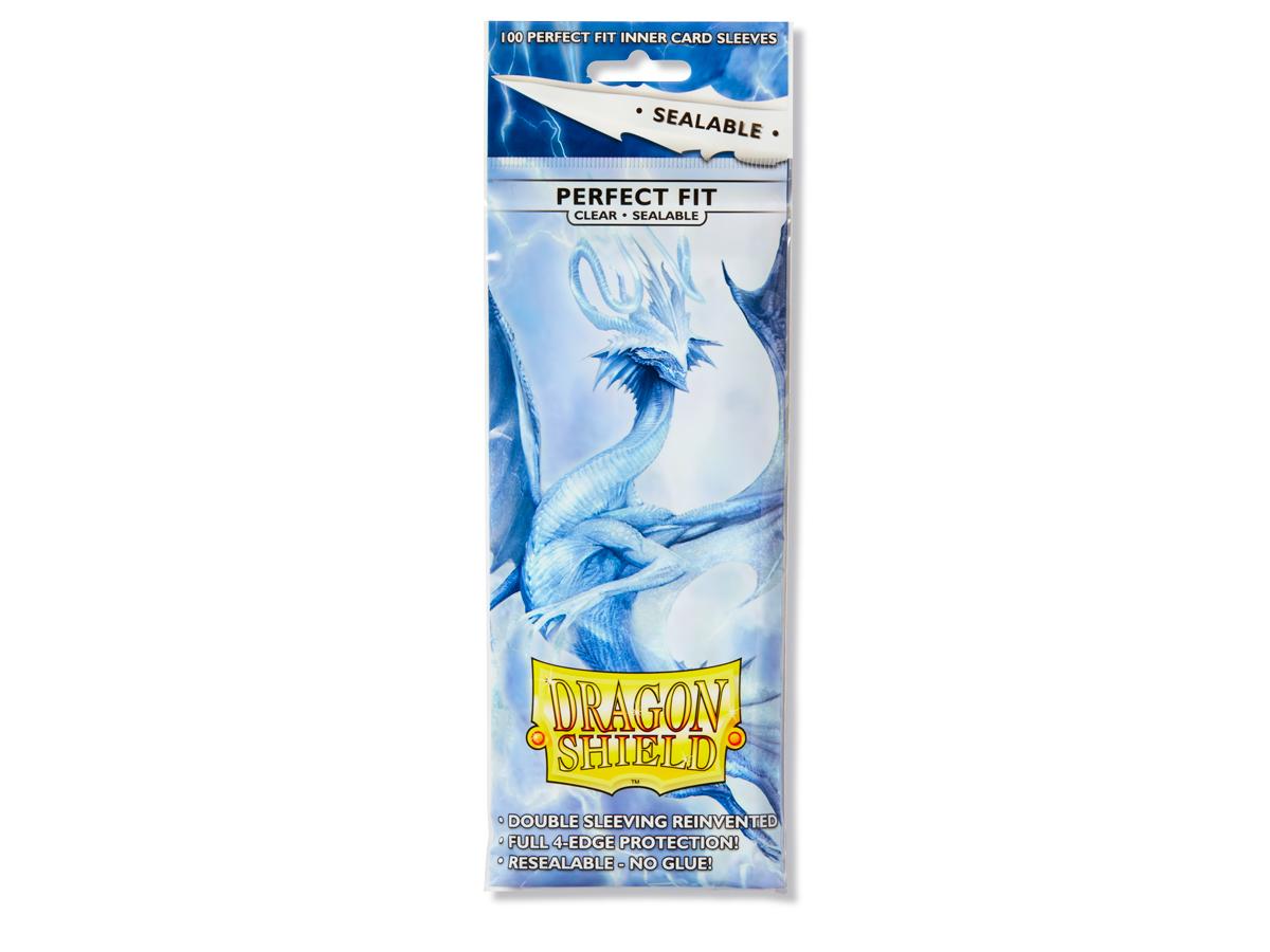 Dragon Shield: Perfect Fit Inner Sleeves Sealable Smoke