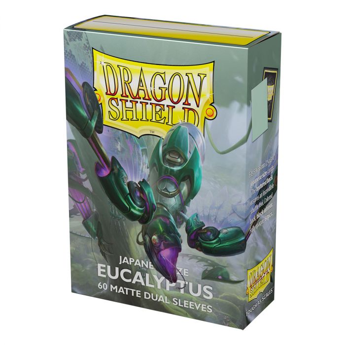 Dragon Shield: Japanese Size Sleeves Matte Dual Eucalyptus (Lehel)