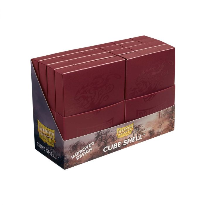 Dragon Shield: Deck Box Cube Shell Blood Red