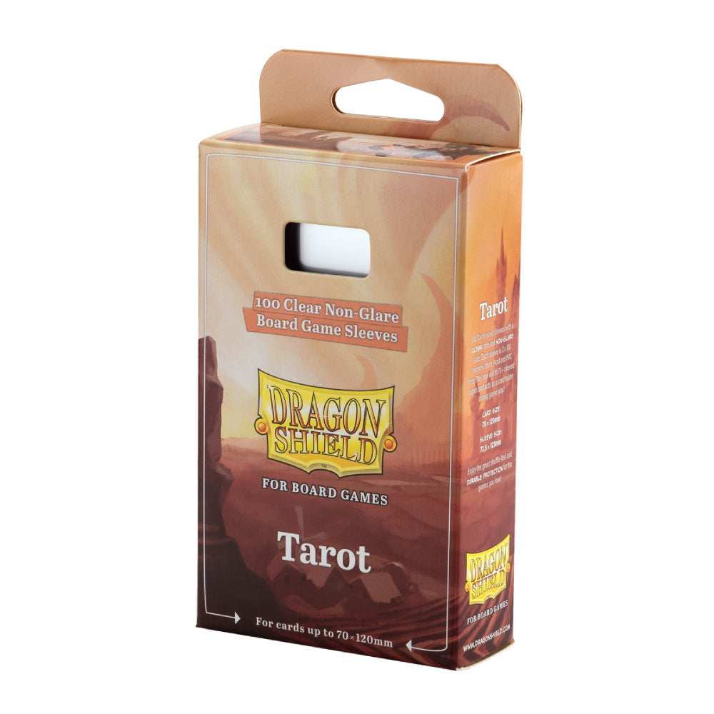 Dragon Shield: Board Game Sleeves Clear Non-Glare Tarot