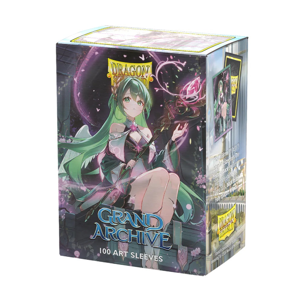 Dragon Shield: Sleeves Matte Dual Art Grand Archive: Ariel, Archangel of Natura