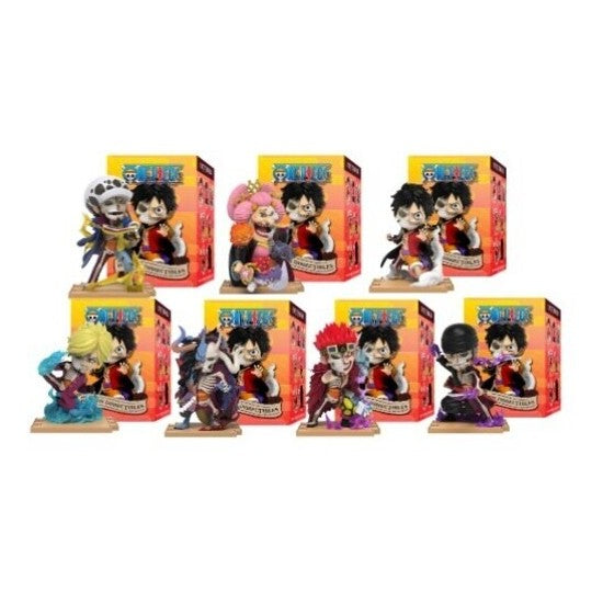 Mighty Jaxx: Freenys Hidden Dissectibles One Piece (Wano Arc Edition) Display