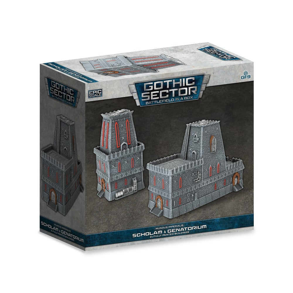 Battlefield in a Box: Gothic Sector Mundus Imperialis: Scholam & Genatorium