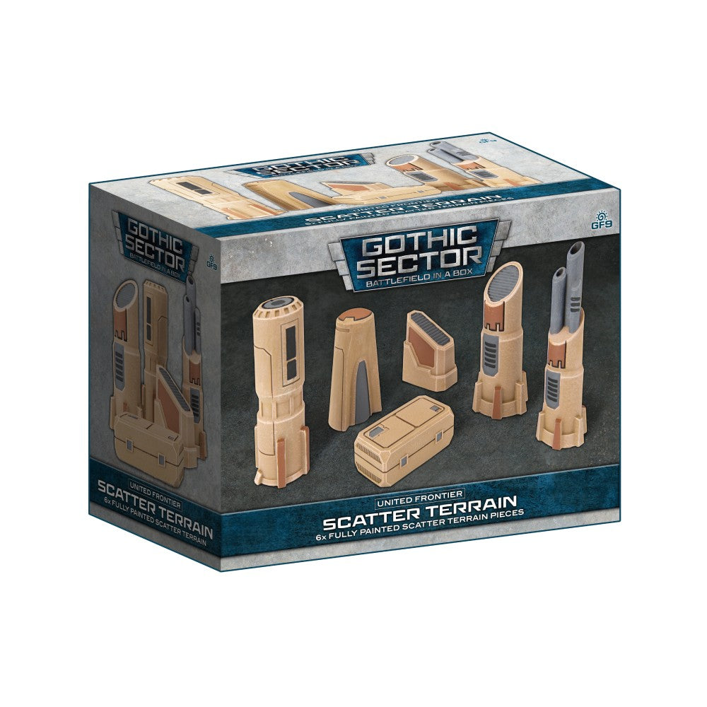 Battlefield in a Box: Gothic Sector United Frontier: Scatter Terrain