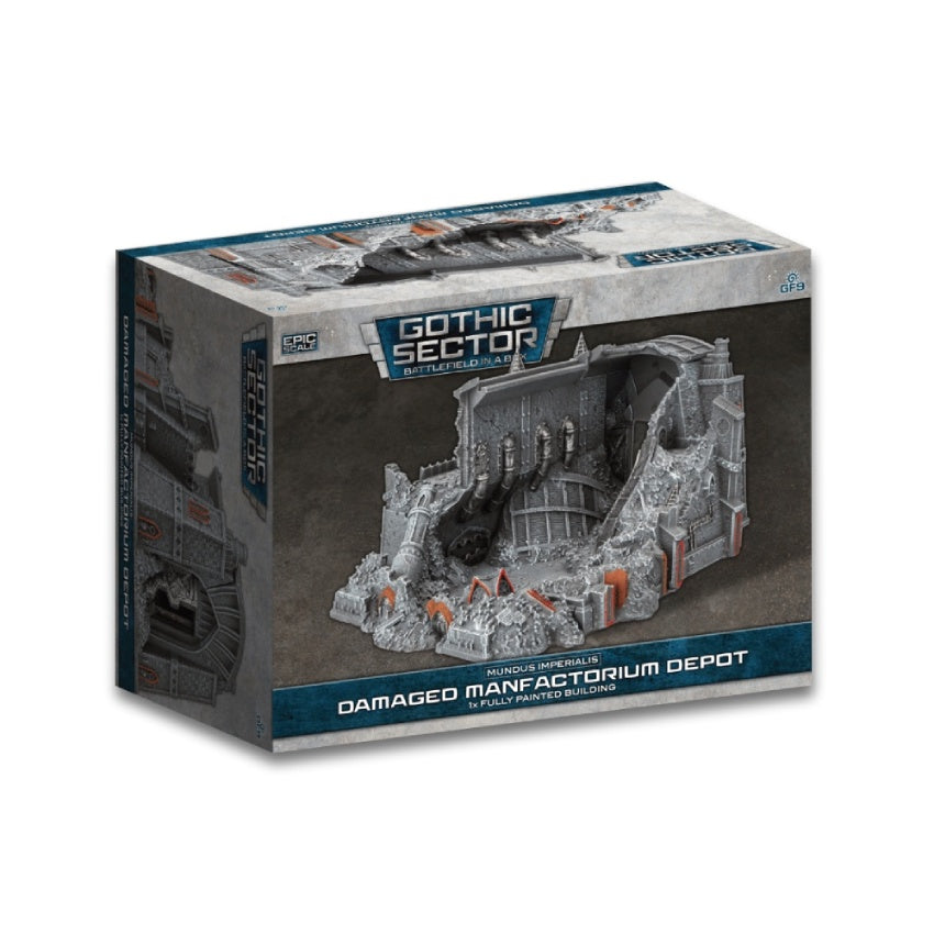 Battlefield in a Box: Gothic Sector Mundus Imperialis: Manufactorium Depot (Damaged)