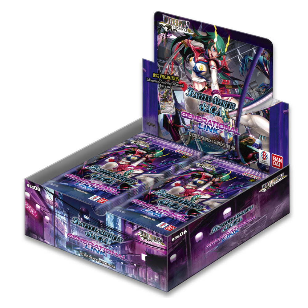 Battle Spirits Saga: Inverted World Chronicle Generational Link: Booster Display [BSS06]