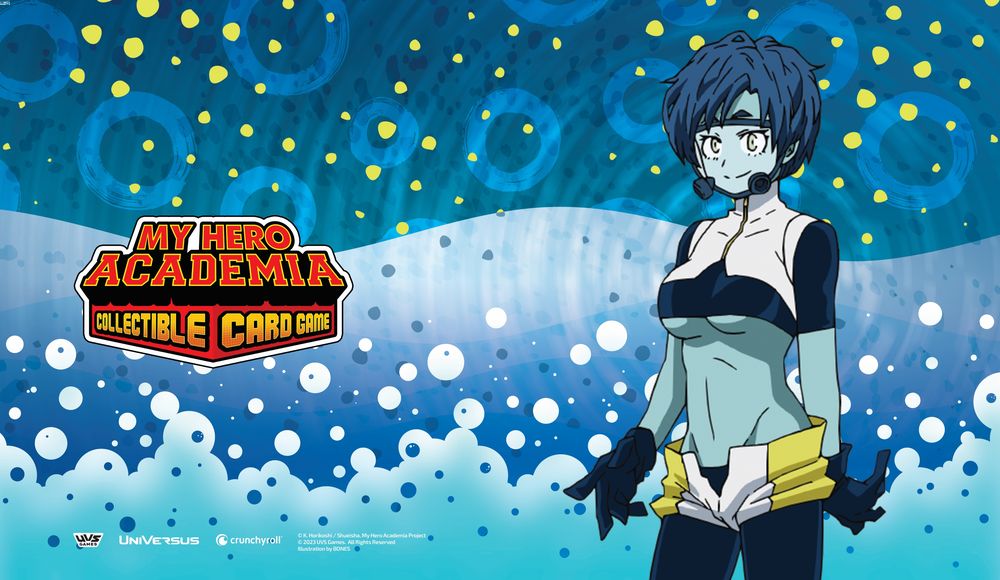 UniVersus Playmat: My Hero Academia Undaunted Raid Bubble Girl