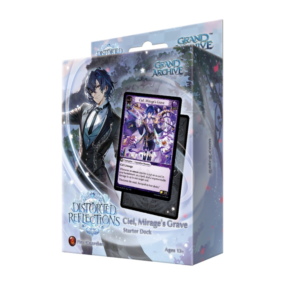 Grand Archive TCG: Distorted Reflections Starter Deck Display Ciel, Mirages Grave