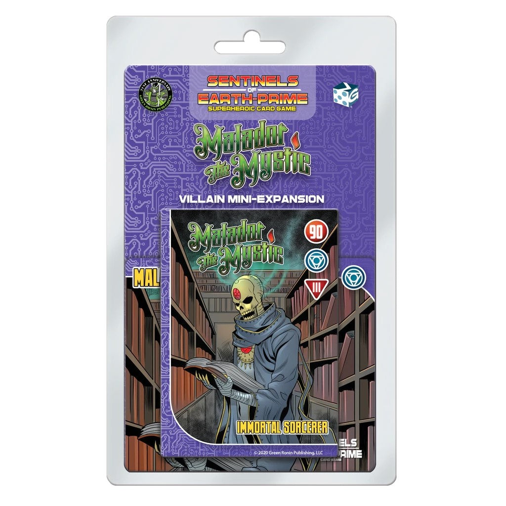 Sentinels Card Game - Malador the Mystic Villain Mini-Expansion