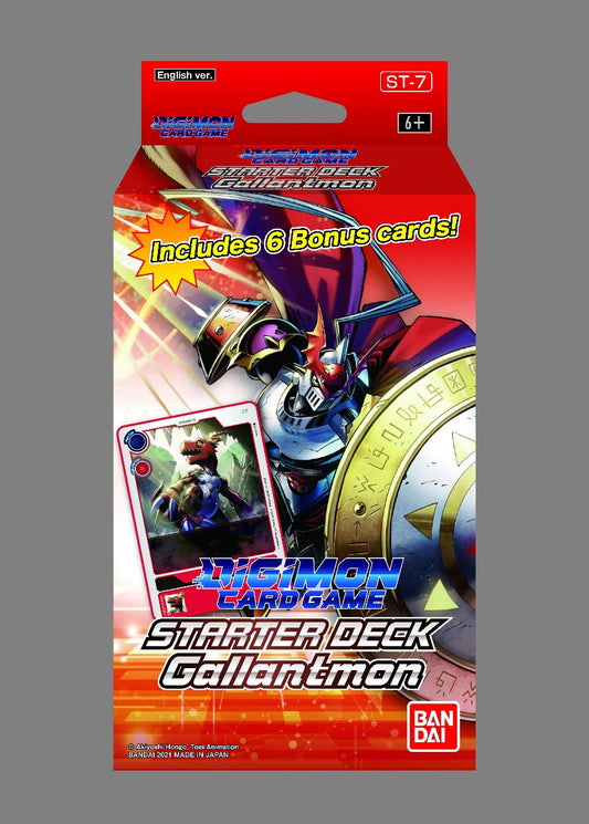 Digimon Card Game: Starter Deck Display Gallantmon [ST-7]