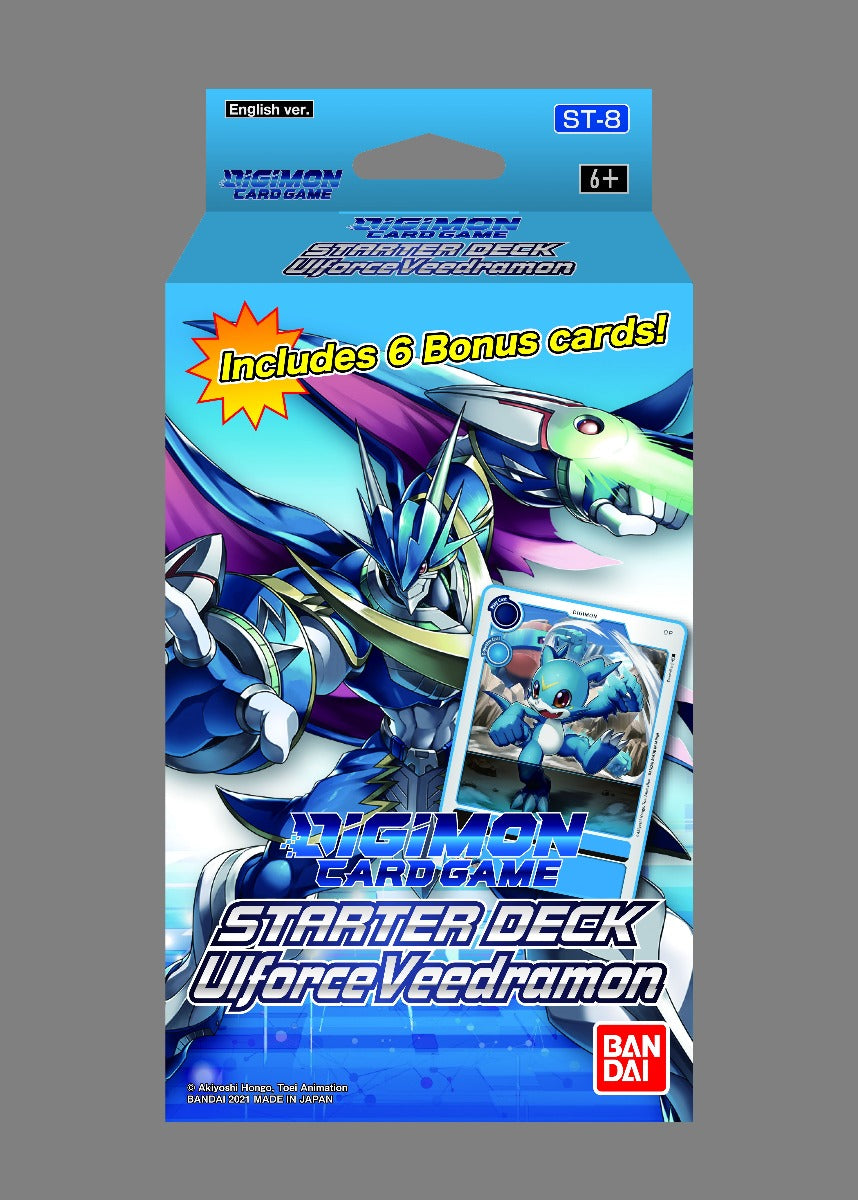Digimon Card Game: Starter Deck Display Ulforce Veedramon [ST-8]