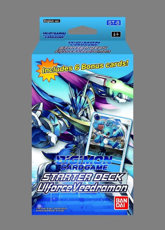 Digimon Card Game: Starter Deck Display Ulforce Veedramon [ST-8]