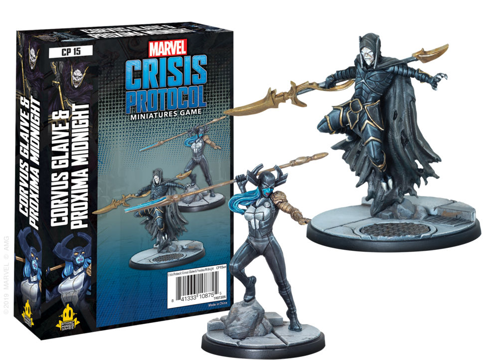 Marvel: Crisis Protocol Corvus Glaive & Proxima Midnight