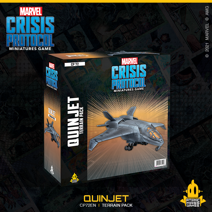 Marvel: Crisis Protocol Quinjet Terrain Pack