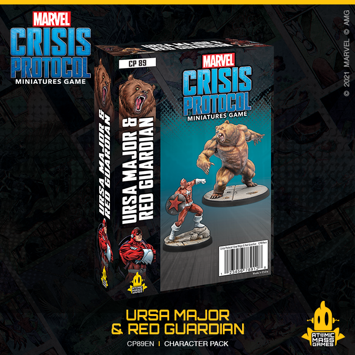 Marvel: Crisis Protocol Ursa Major & Red Guardian