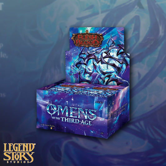 Flesh and Blood: Omens of the Third Age Booster Display