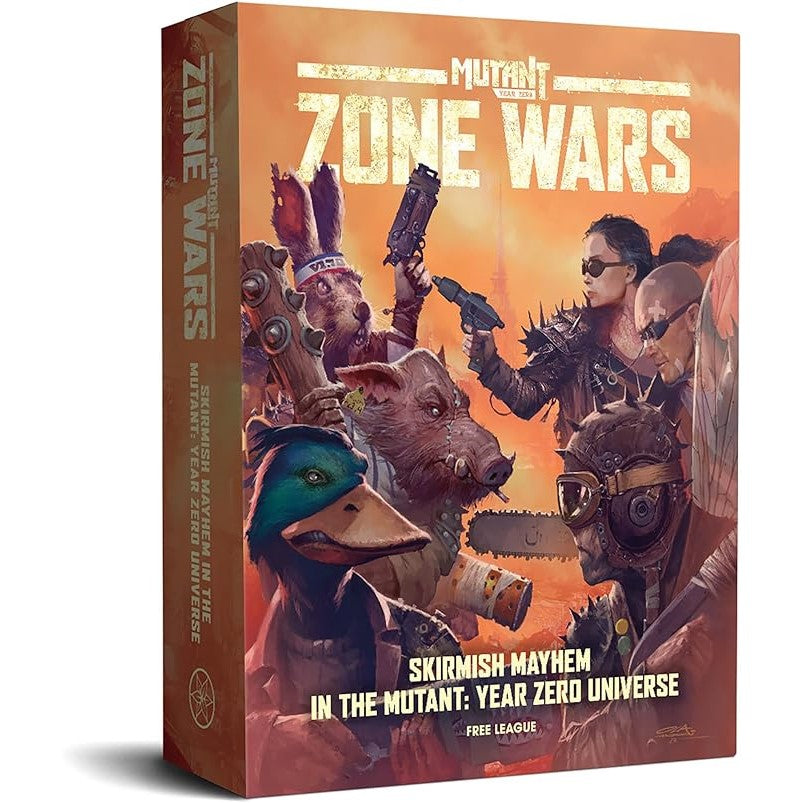 MutantYear Zero: Zone Wars Core Set (Boxed Skirmish Game - Including 10 Miniatures)