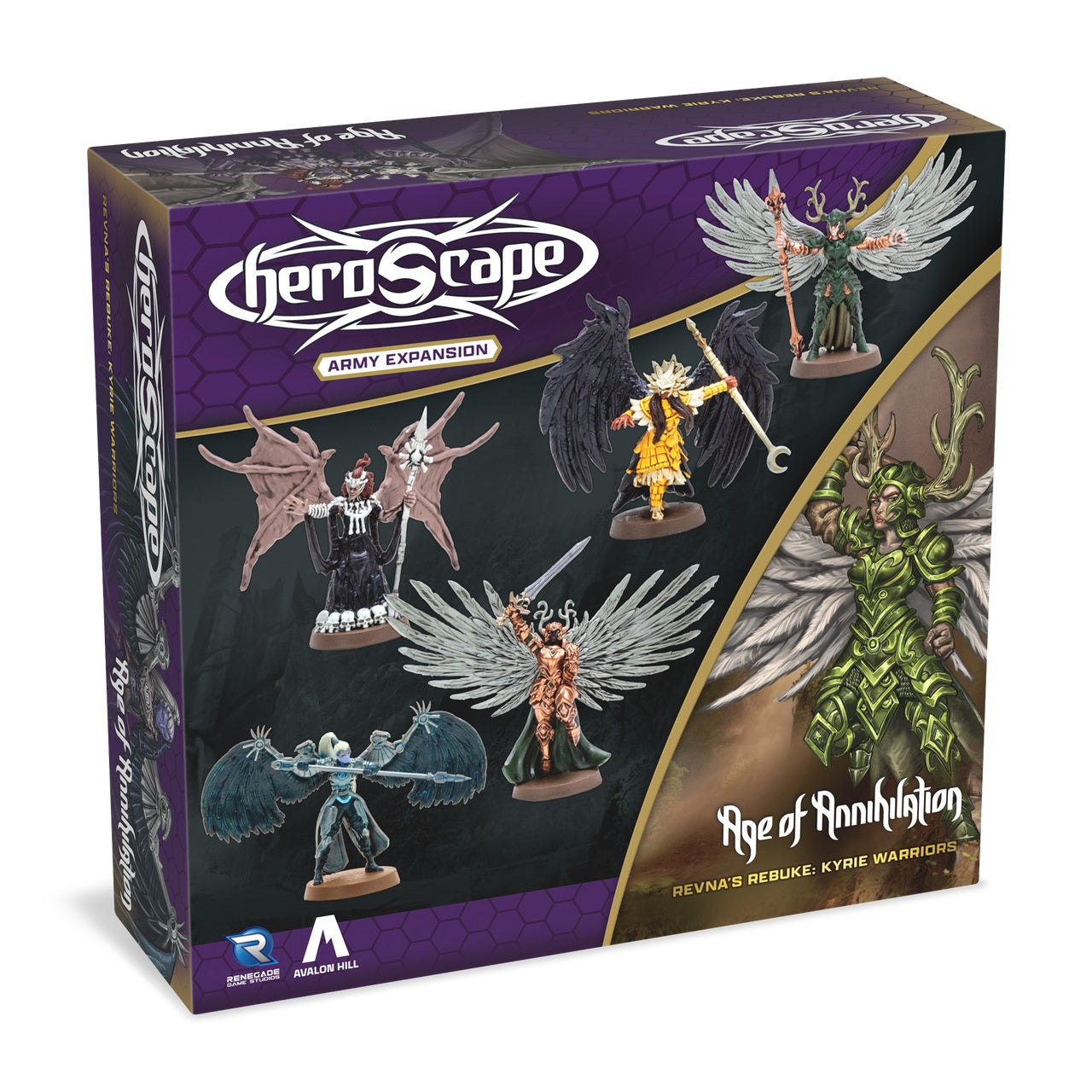 Heroscape - Revnas Rebuke - Kyrie Warriors Army Expansion