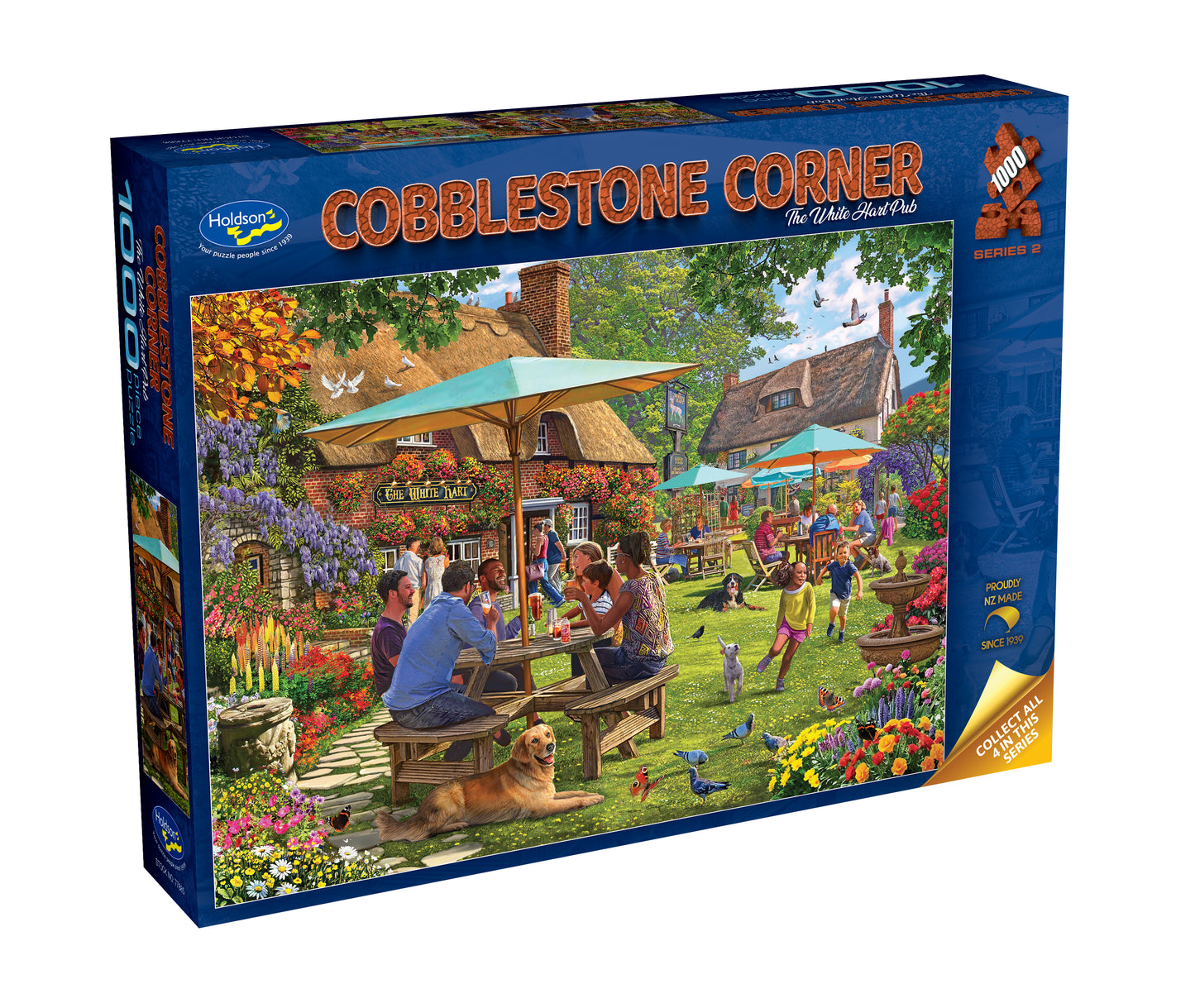 Puzzle - Holdson - Cobblestone Corner S2 1000pc The White Hart Pub