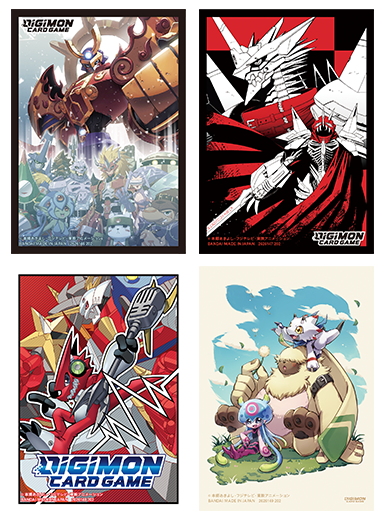 Digimon Card Game: Official Sleeves Display Set 4