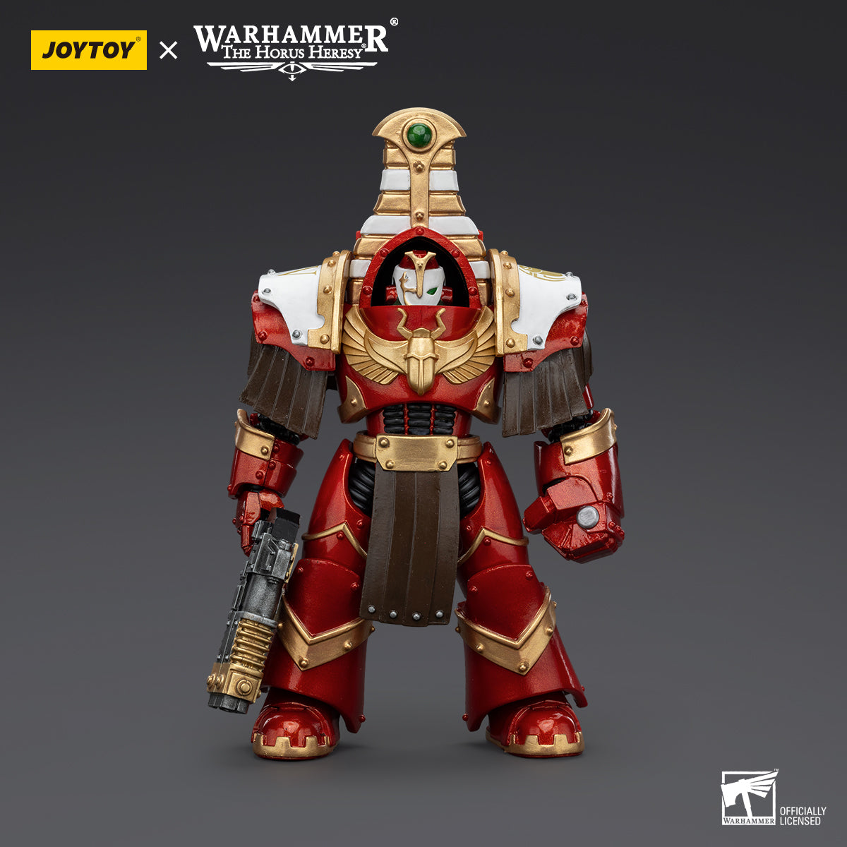 Warhammer Collectibles: 1/18 Scale Thousand Sons Sekhmet Volkite Charger And Power Fist