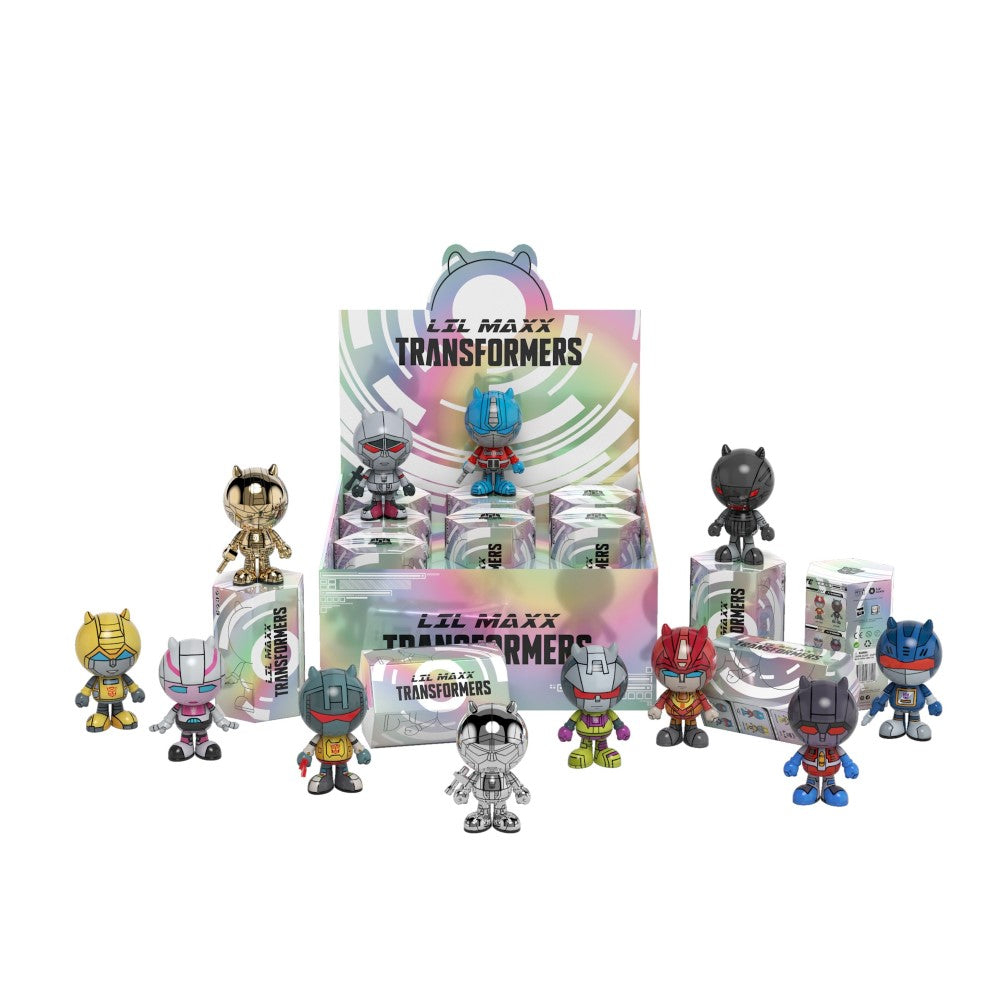 Mighty Jaxx: Lil Maxx Transformers Display