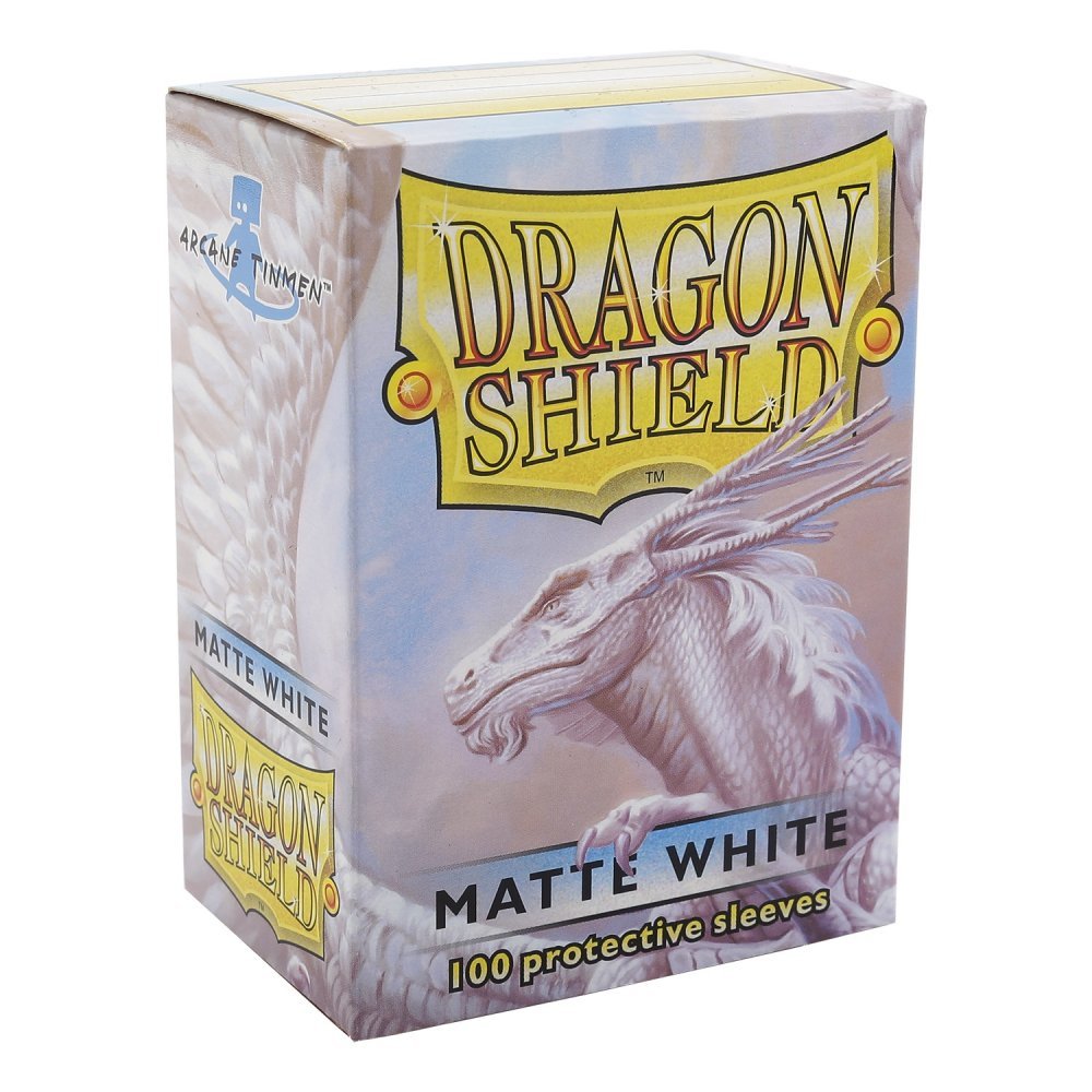 Dragon Shield: Sleeves Matte White