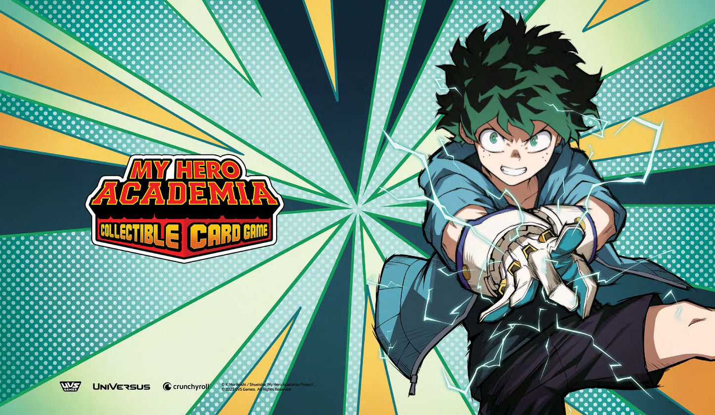 UniVersus Playmat: My Hero Academia Jet Burn Midoriya