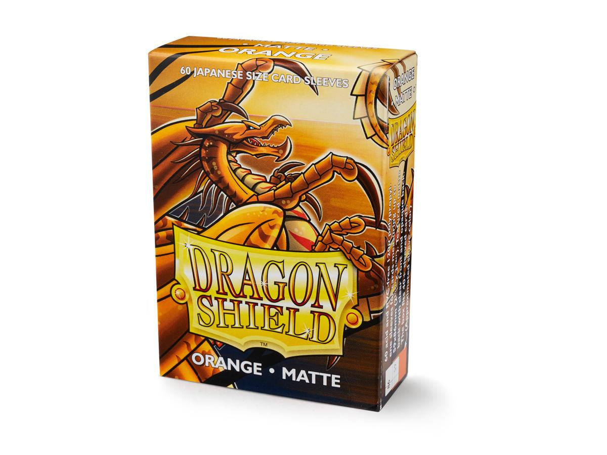 Dragon Shield: Japanese Size Sleeves Matte Orange