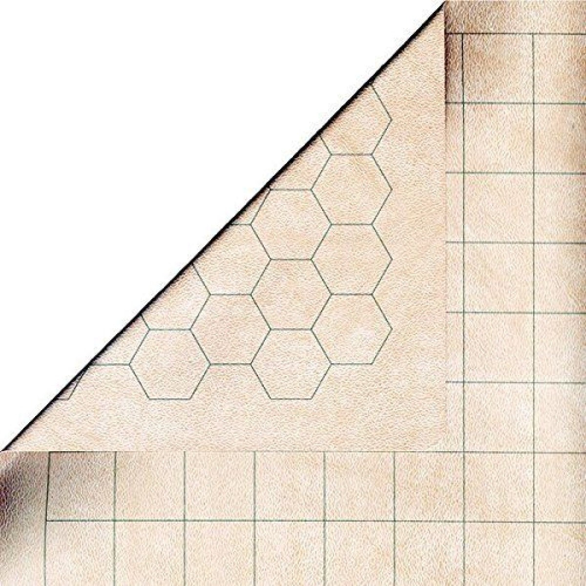 CHX 96257 Reversible Battlemat 1 Squares and 1 Hexes (23 1/2 x 26 Playing Surface)