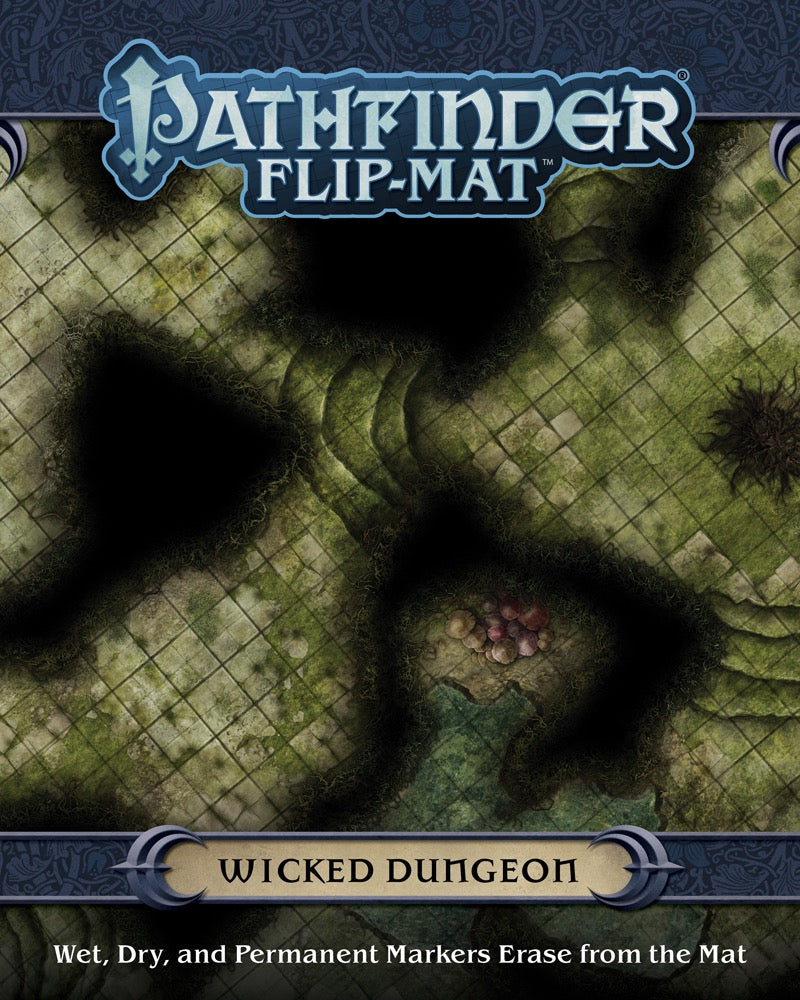 Pathfinder Accessories: Flip-Mat: Wicked Dungeon