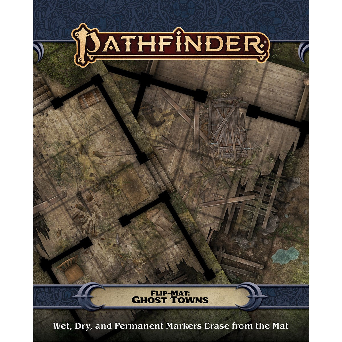 Pathfinder Accessories: Flip-Mat: Ghost Town