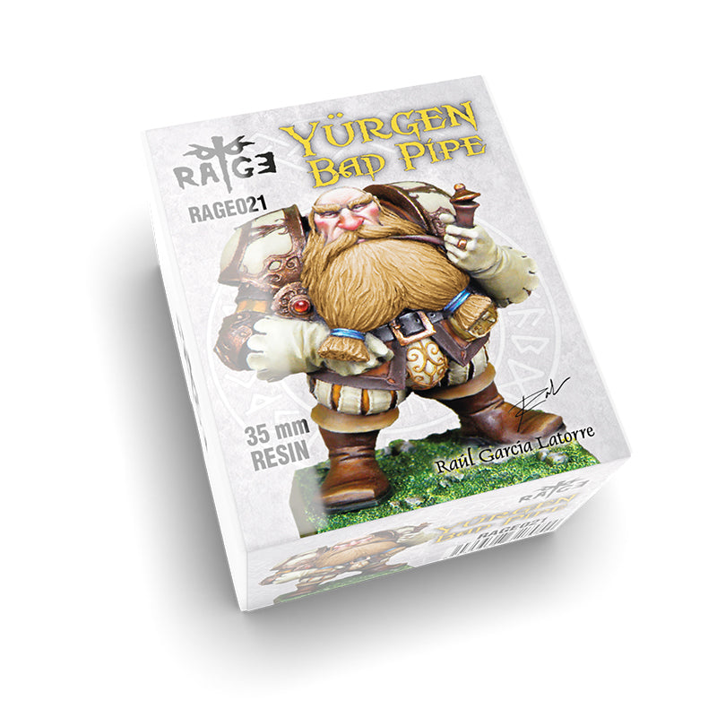 AK Interactive - Resins - Fantasia Latorre - Yrgen. Bad Pipe - 35mm